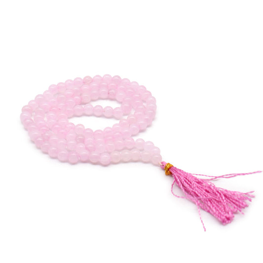 108 Bead Rose Quartz Mala | Love & Compassion | 2