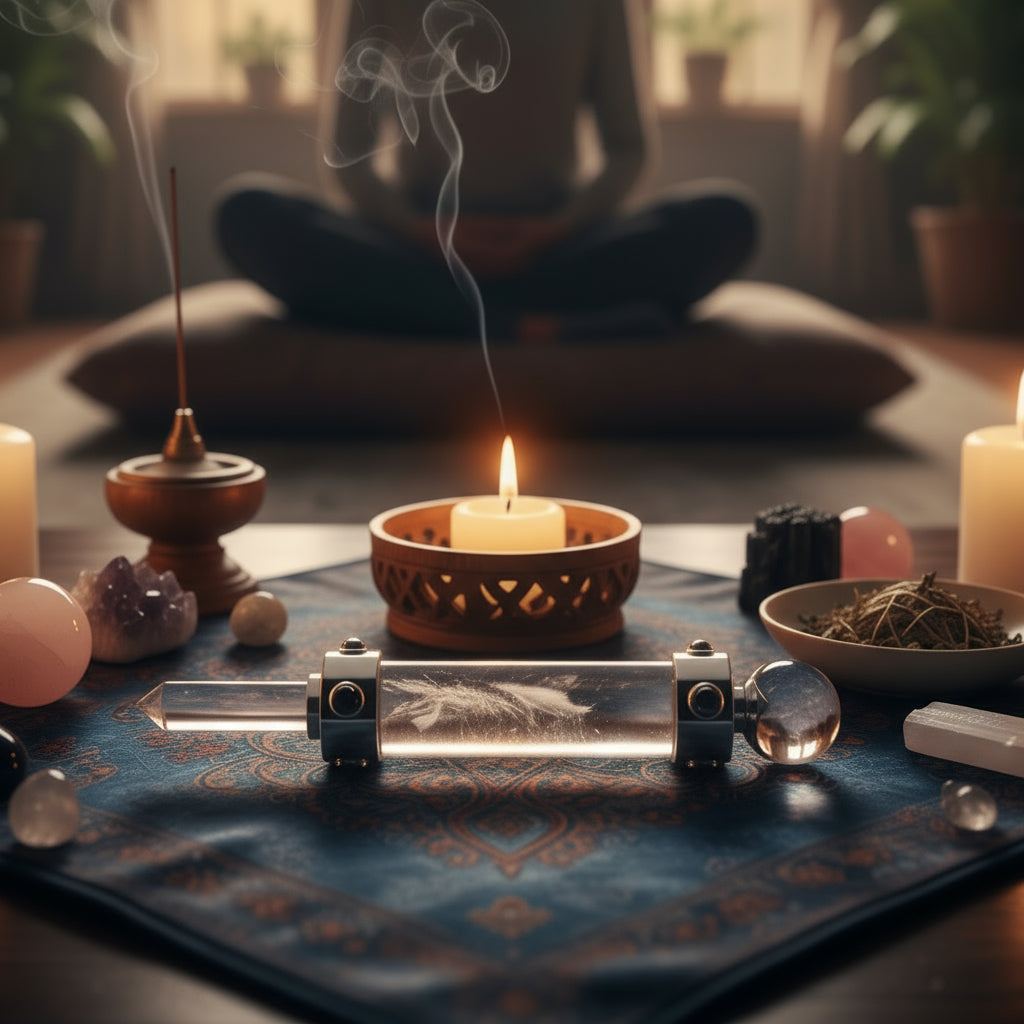 Hexagonal Crystal Healing Wand | Rock Quartz | Clarity & Energy Amplification | 1