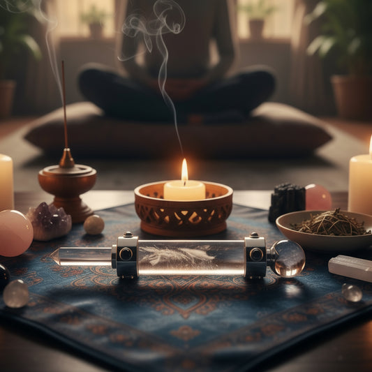 Hexagonal Crystal Healing Wand | Rock Quartz | Clarity & Energy Amplification | 1