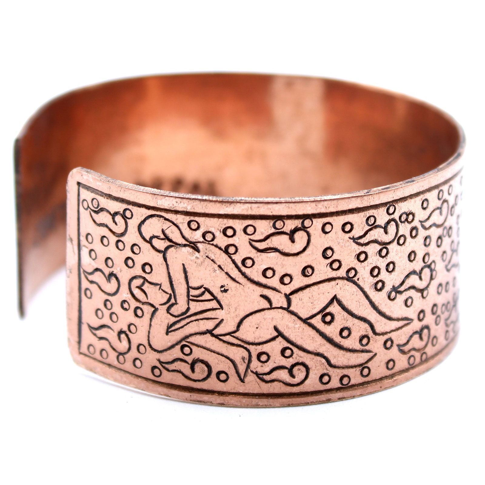 Copper Tibetan Bracelet | Kamasutra | The Dance of Union | 3