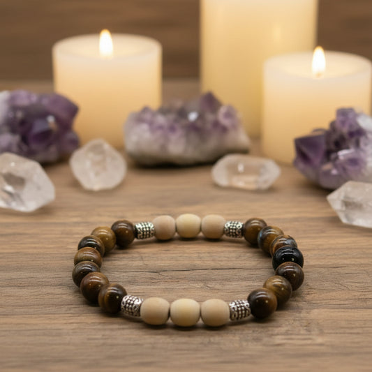 Tri Hita Karana Bangle | Strength, Balance and Sacred Harmony