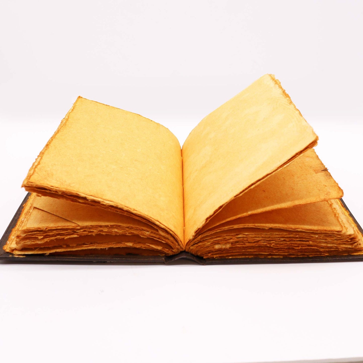 Brown Tan Journal – Zinc Triple Moon Decor | Cycles, Wisdom & Sacred Reflection | 4