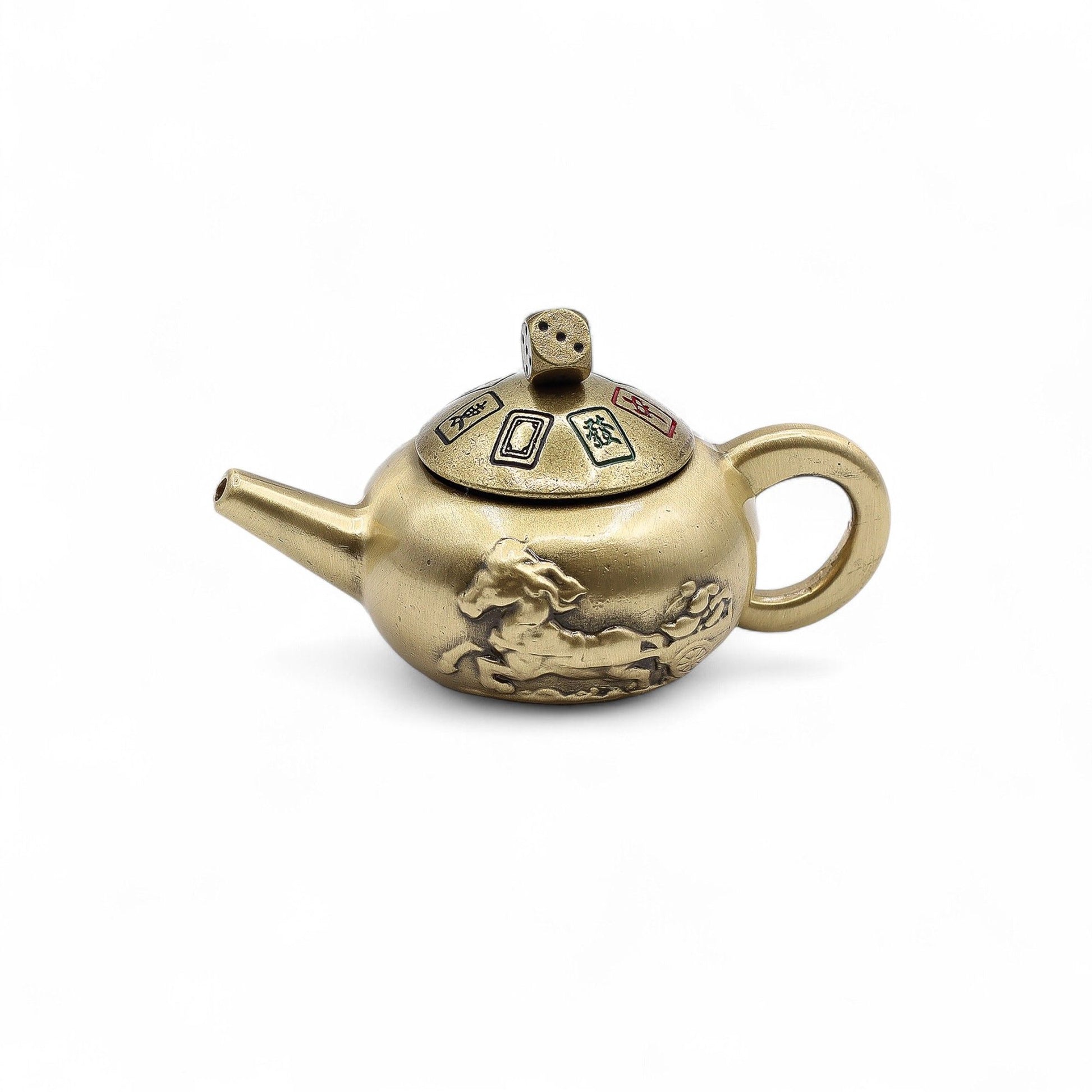 Feng Shui Fortune – Lucky Teapot with Dice Spin | Luck, Guidance & Playful Energy | 2