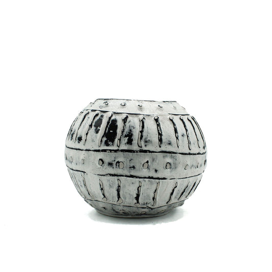 Greek Bubble Clay Plant Pot – Cream | Heritage, Texture & Timeless Craft | 2