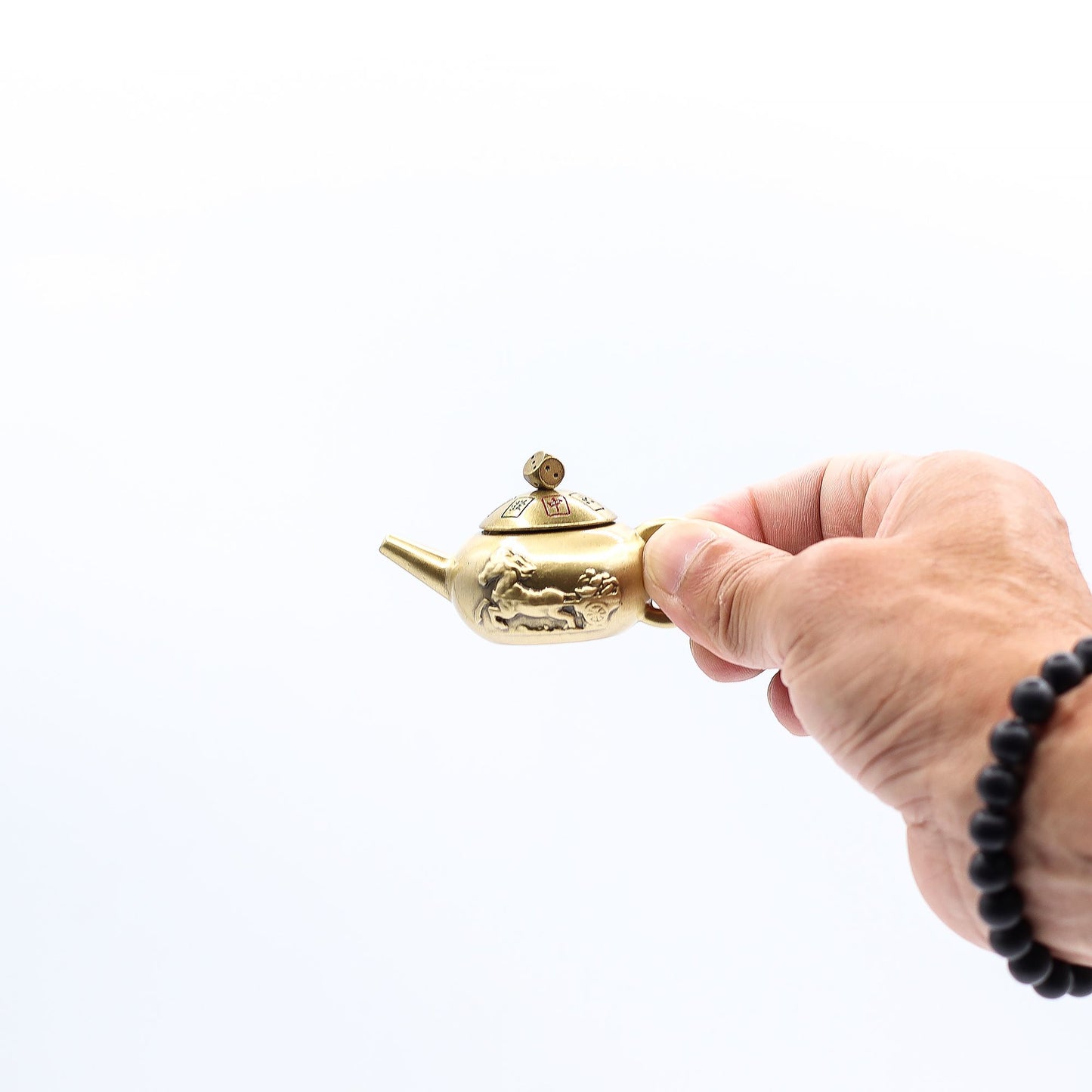 Feng Shui Fortune – Lucky Teapot with Dice Spin | Luck, Guidance & Playful Energy | 4