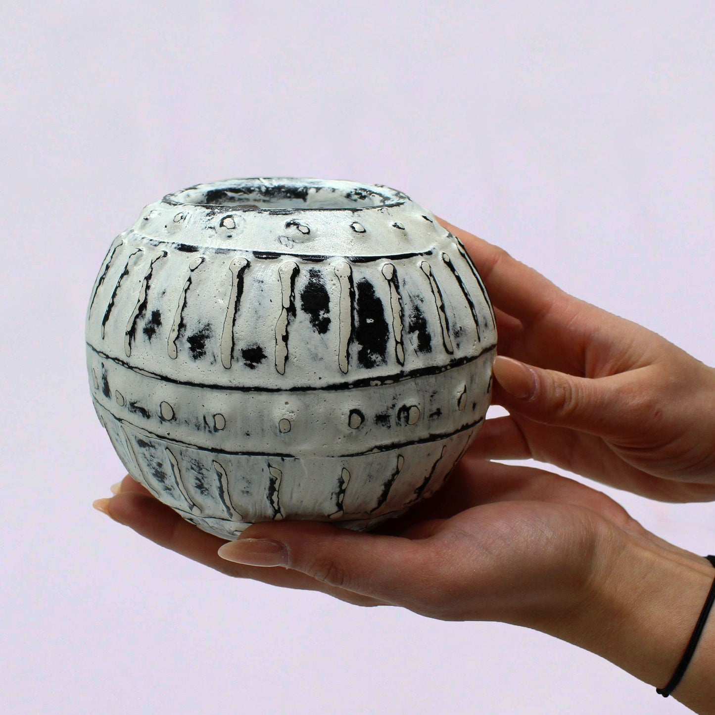 Greek Bubble Clay Plant Pot – Cream | Heritage, Texture & Timeless Craft | 1