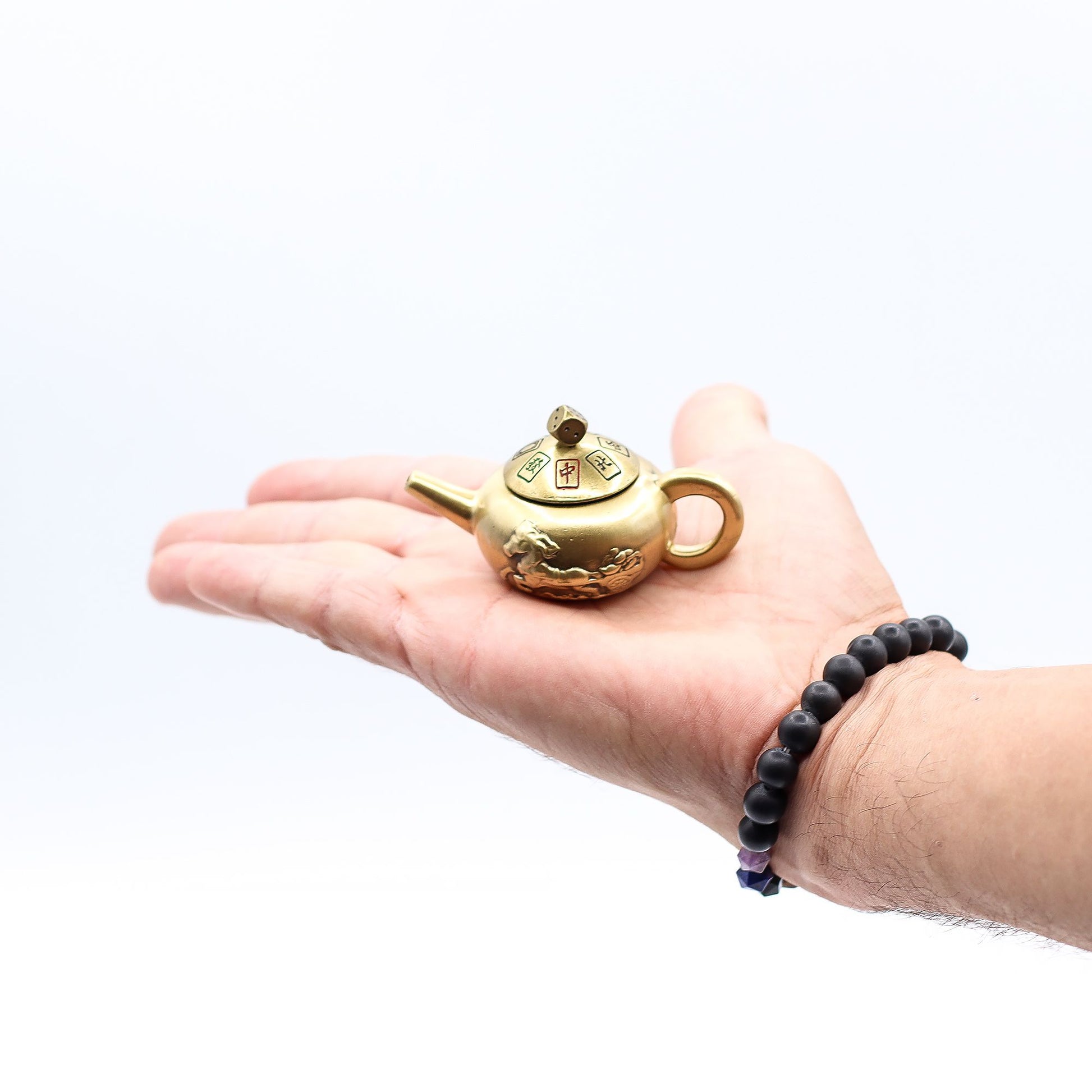 Feng Shui Fortune – Lucky Teapot with Dice Spin | Luck, Guidance & Playful Energy | 1
