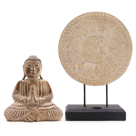Buddha Feng Shui Set – Classic Mandala | Harmony, Enlightenment & Sacred Balance | 2